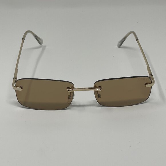 (NWT) Aire | Ursa Sunglasses in Bright Gold & Tan Tint - Picture 5 of 7